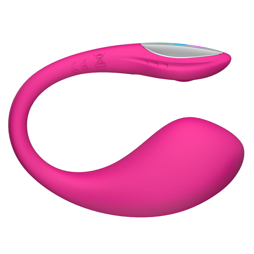 Смарт-віброяйце Lovense Lush 4, дуже потужне, швидке заряджання, LED-підсвічування фото 3