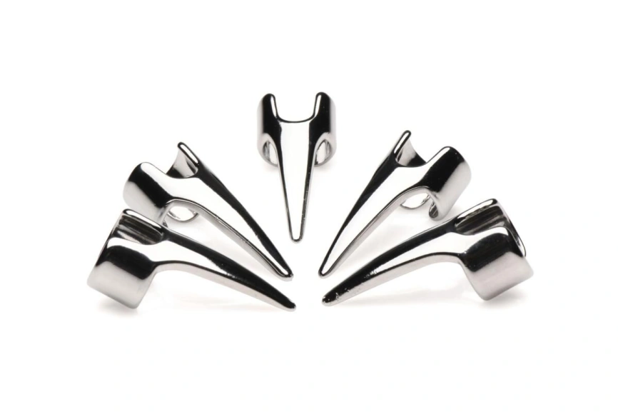 Набор колец с когтями Master Series Five-Piece Sensation Claw Rings - Silver фото 2