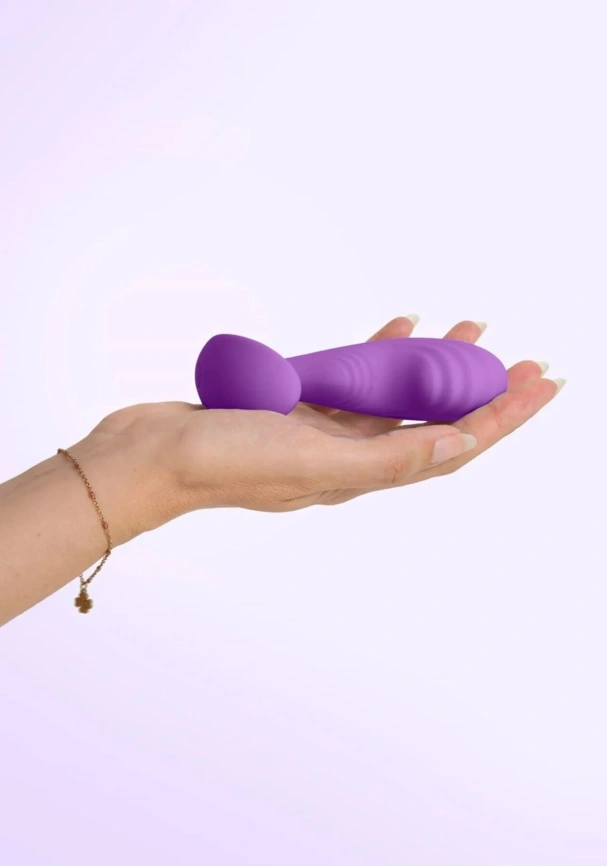 Вибромассажер простаты S Pleasures Premium Cozy, Purple, с рельефной головкой, 10 режимов фото 4