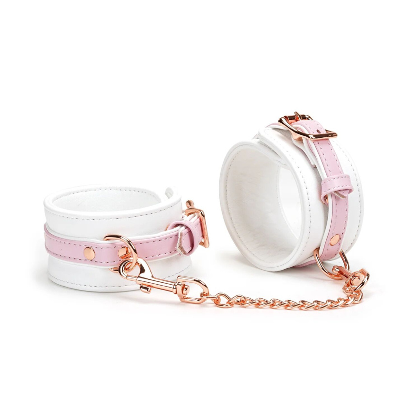 Поножі Liebe Seele White & Pink Fairy Leather Ankle Cuffs фото 1