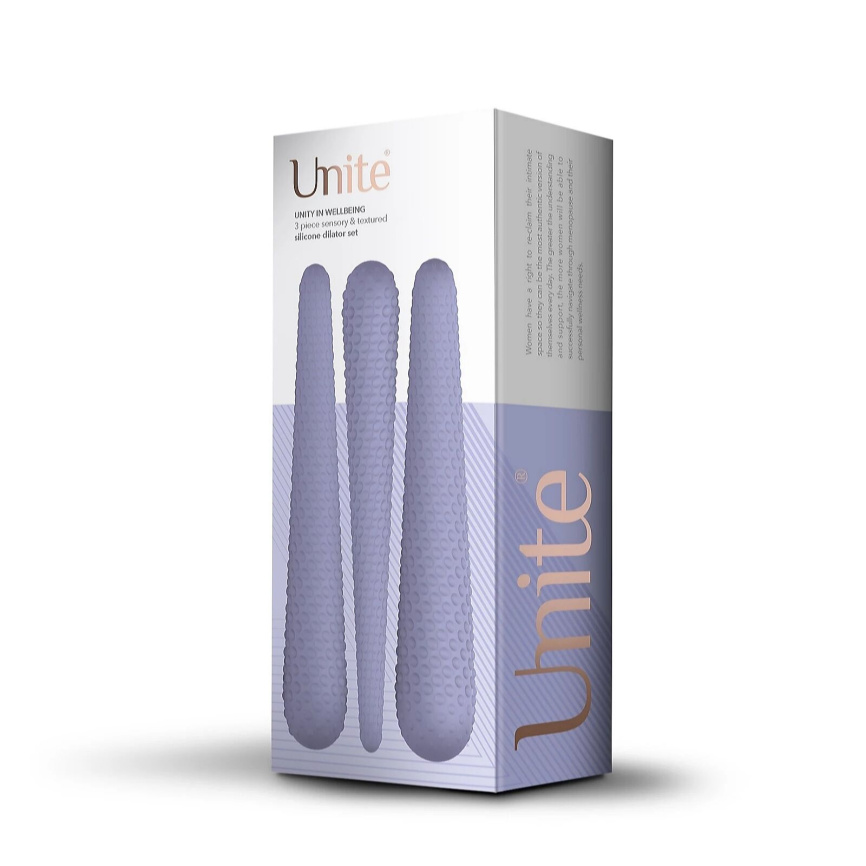 Система відновлення при вагінізмі Unite Silicone Dilators Set для зняття спазмів під час введення фото 10