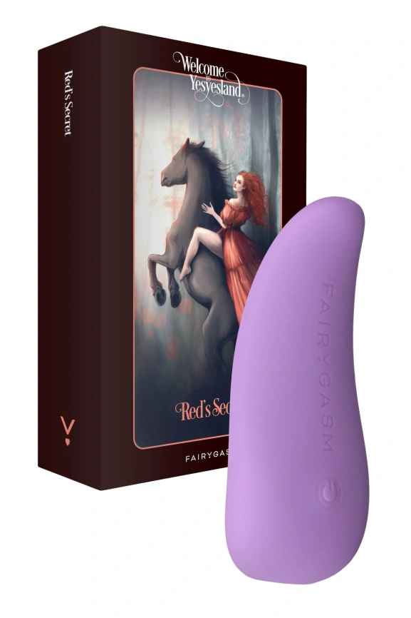 Вибратор-язычок FairyGasm ThrillLeaf violet фото 1