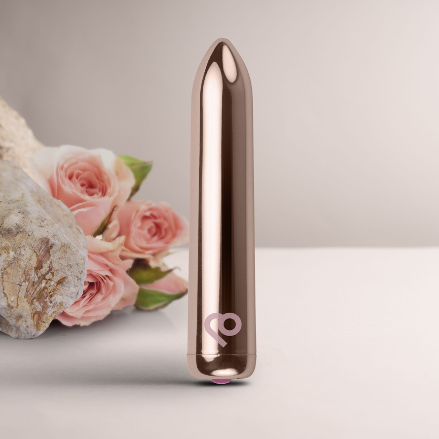 Віброкуля Rocks Off Bullet Golden Rose 16 Settings фото 11