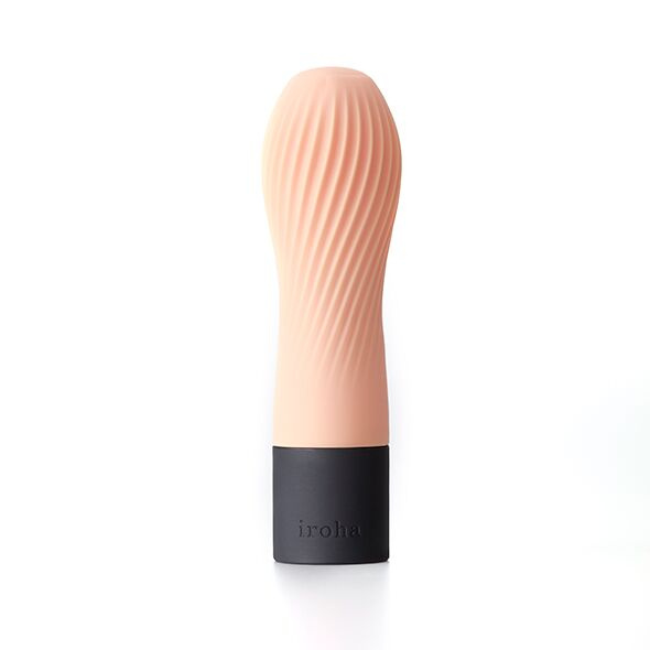 Вібратор IROHA ZEN Hanacha з ніжною ребристою поверхнею фото 1