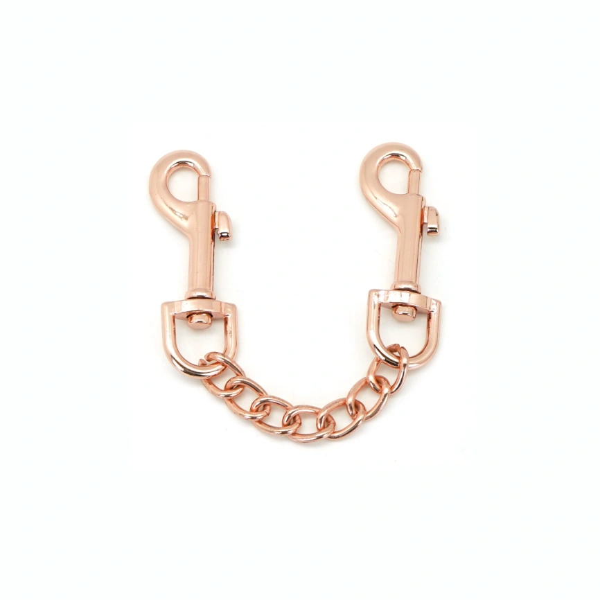 Наручники Liebe Seele Rose Gold Memory Wrist Cuff, натуральная кожа, розовое золото фото 8