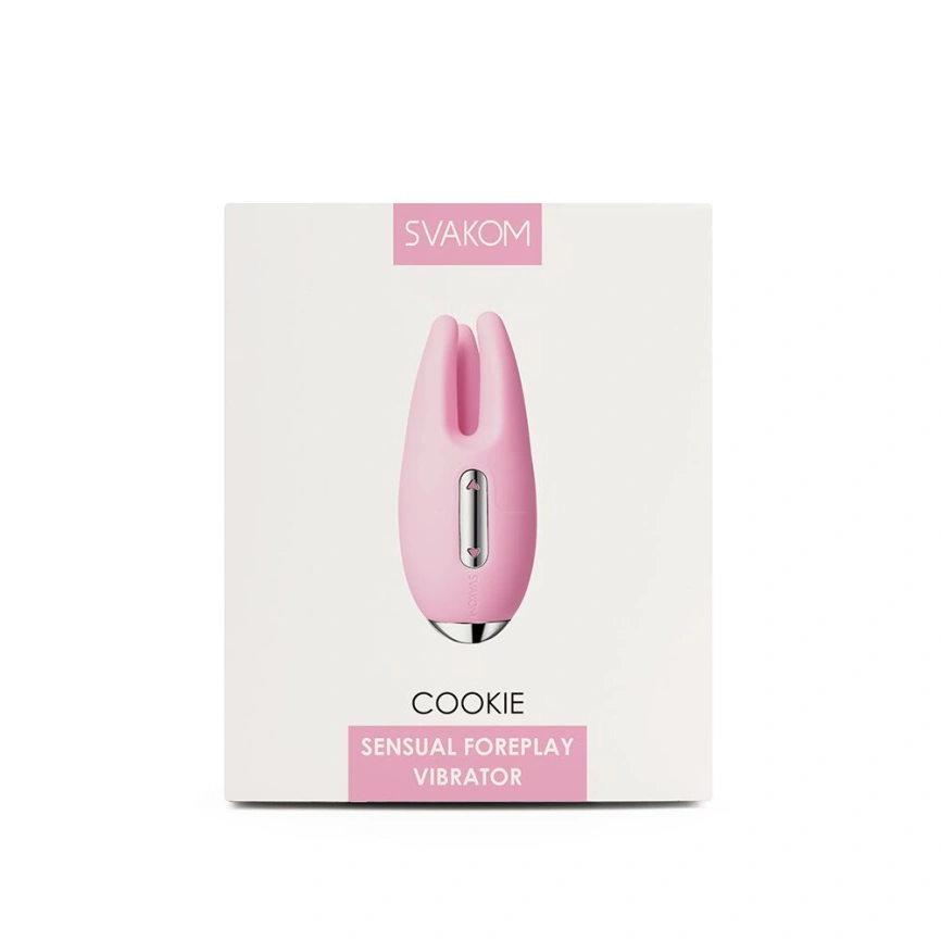 Массажер для чувствительных зон Svakom Cookie Pale Pink фото 8