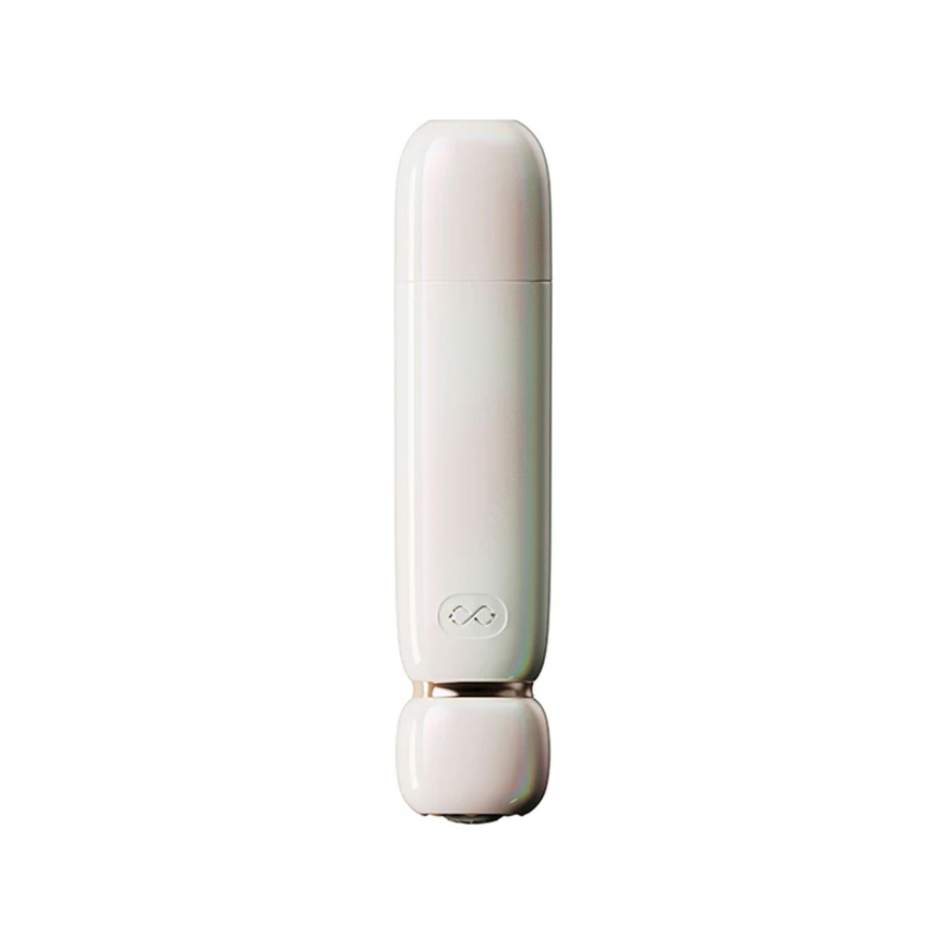 Вакуумний кліторальний стимулятор Zalo Lia Floral White, 3 насадки, 3 режими, різна інтенсивність фото 12