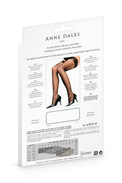 Панчохи Anne De Ales CAMILLA T1 Black фото 3