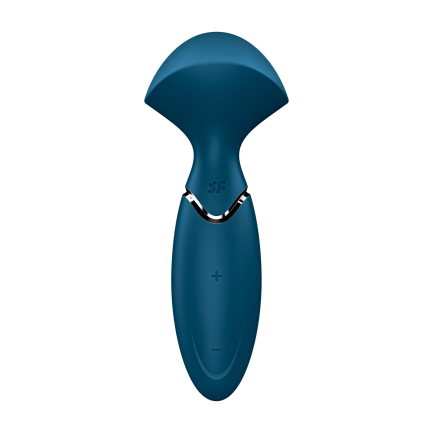 Вібромасажер Satisfyer Mini Wand-er Blue фото 6