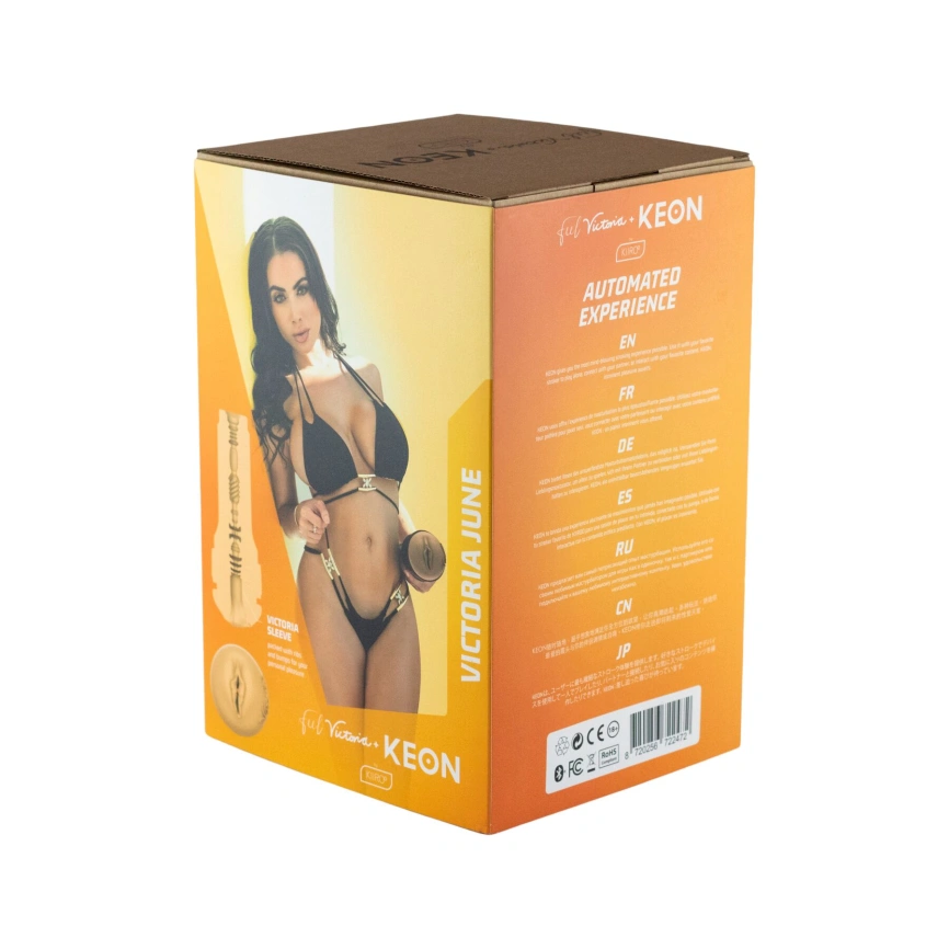 Интерактивная секс-машина для мужчин Kiiroo Keon Combo Set с мастурбатором Feel Victoria фото 7