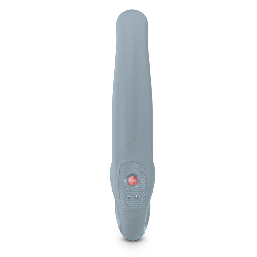 Безремневой страпон с вибрацией Fun Factory SHARE VIBE PRO cool grey, регулируемый фото 3