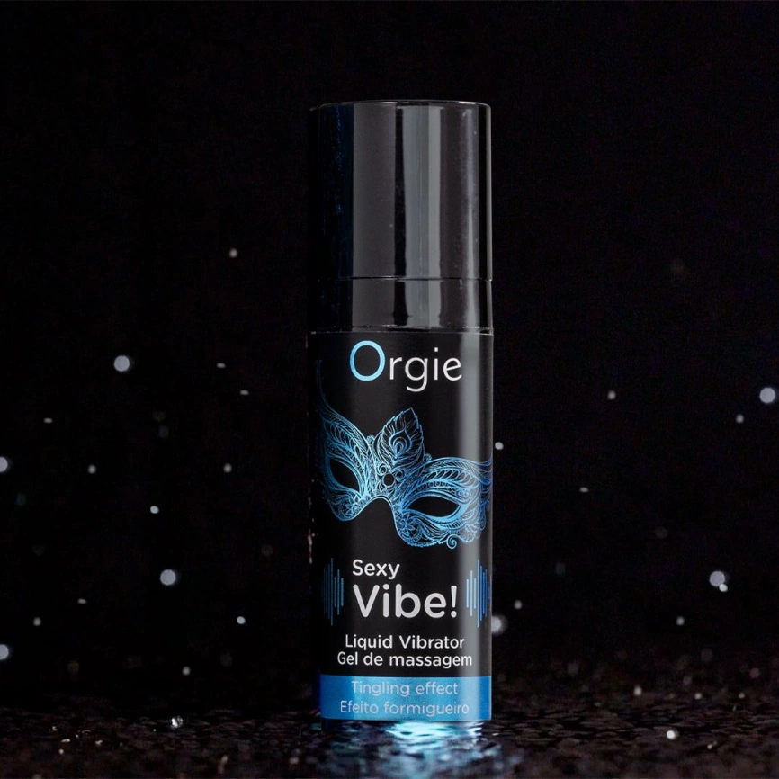 Жидкий вибратор Orgie Sexy Vibe! Liquid Vibrator, 15 мл, с эффектом мурашек фото 4