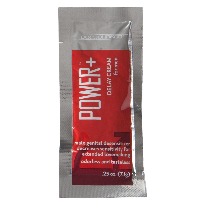 Потужний пролонгатор Doc Johnson Power+Delay Cream For Men (7 мл) фото 1
