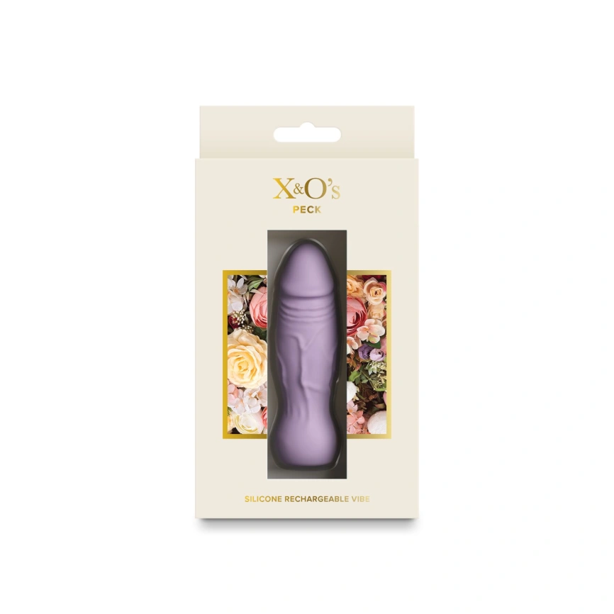 Минивибратор NS Novelties X&O's - Peck - Lavender фото 3