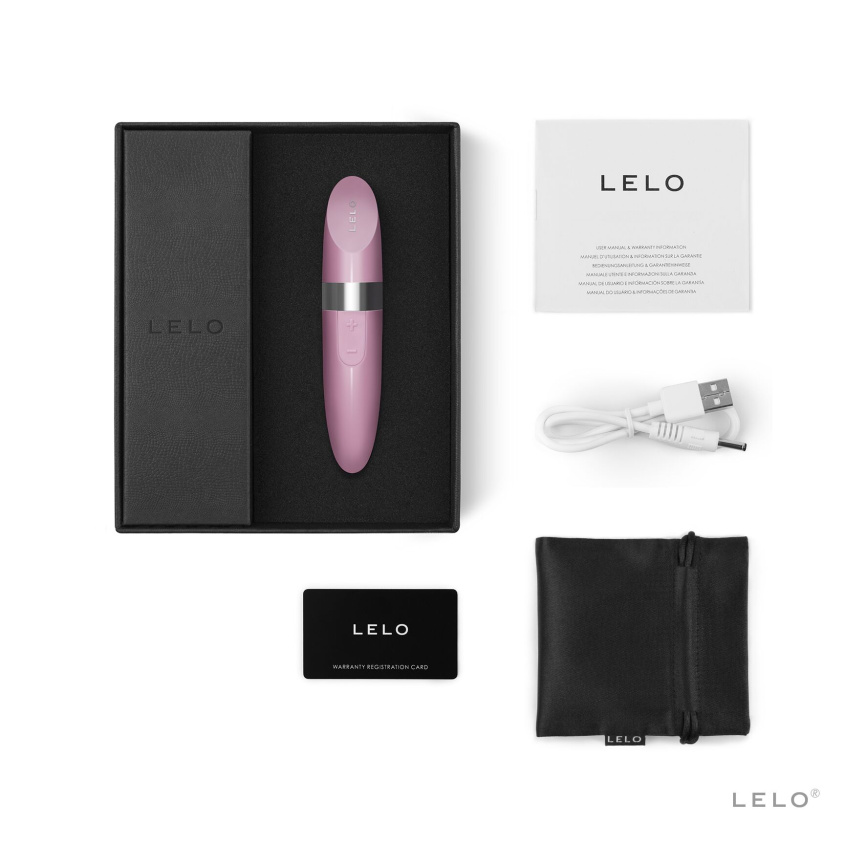 Шикарна віброкуля LELO Mia 2 Petal Pink, 6 режимів, потужні вібрації, водонепроникна фото 4