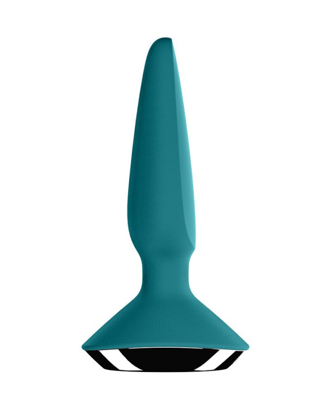 Анальна смарт-вібропробка Satisfyer Plug-ilicious 1 Petrol фото 2