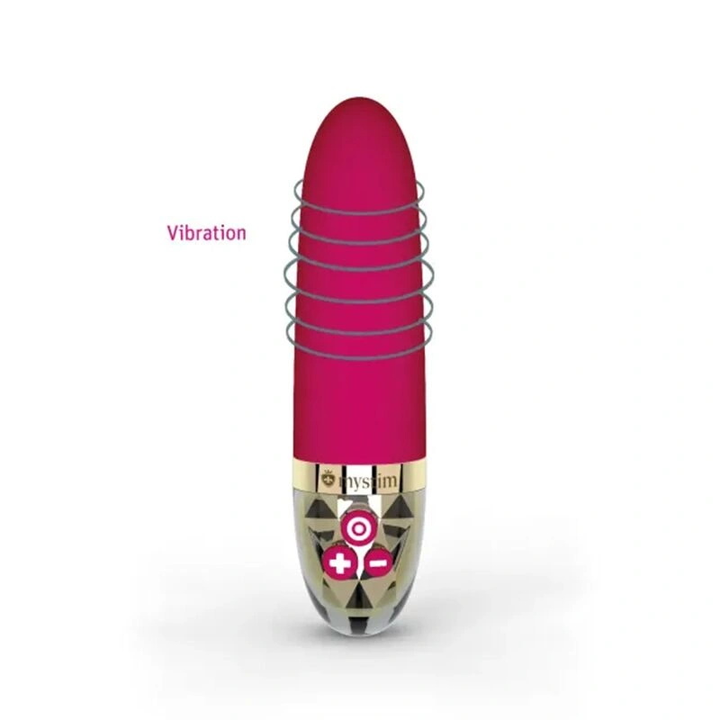 Вибратор Mystim Sleak Freak Pink, 8 режимов, внутренняя и внешняя стимуляция фото 4
