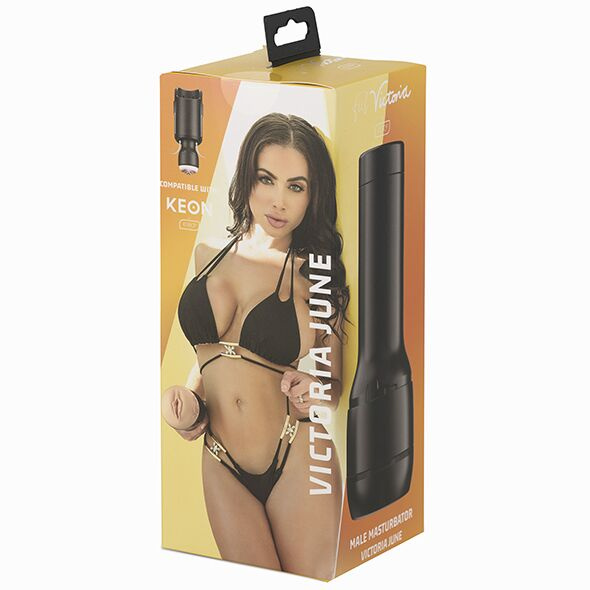 Мастурбатор Kiiroo Feel Victoria June, копія вагіни порнозірки фото 1