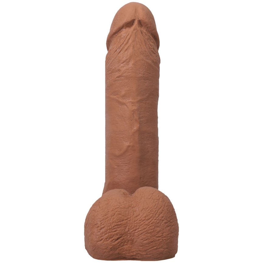Фалоімітатор Doc Johnson The Realistic Cock ULTRASKYN - 6 Inch with Balls Caramel фото 4