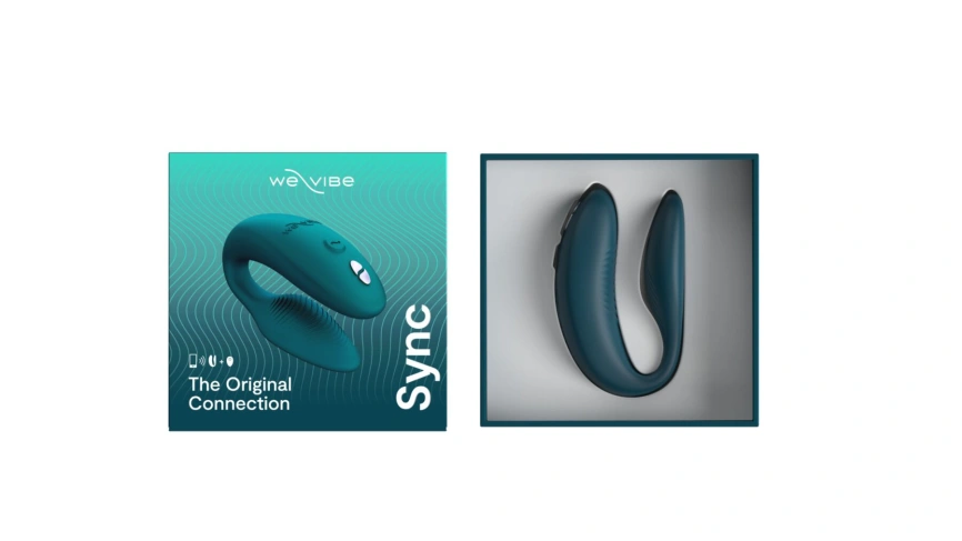 Смарт-вибратор для пар We-Vibe Sync 2 Green Velvet, 10 виброрежимов, пульт ДУ фото 7