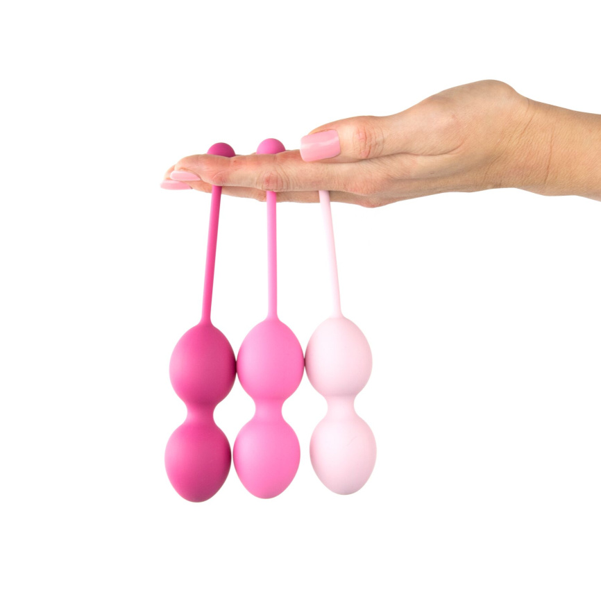 Набір вагінальних кульок для просунутих FeelzToys - FemmeFit Advanced Pelvic Muscle Training Set фото 2