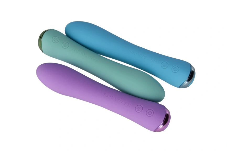 Вибратор с подогревом FairyGasm WowGenie violet, подогрев до 42 °C фото 9