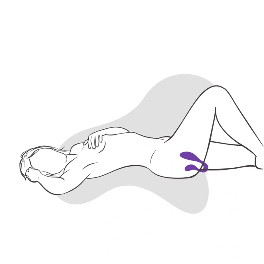 Вибратор для пар Adrien Lastic Couple Secrets II с пультом LRS, два мотора, универсальный фото 8