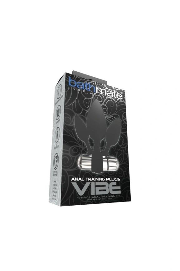 Набор анальных вибропробок Bathmate Anal Training Plugs VIBE, диаметр 2,5см - 3,1см - 3,8см фото 5