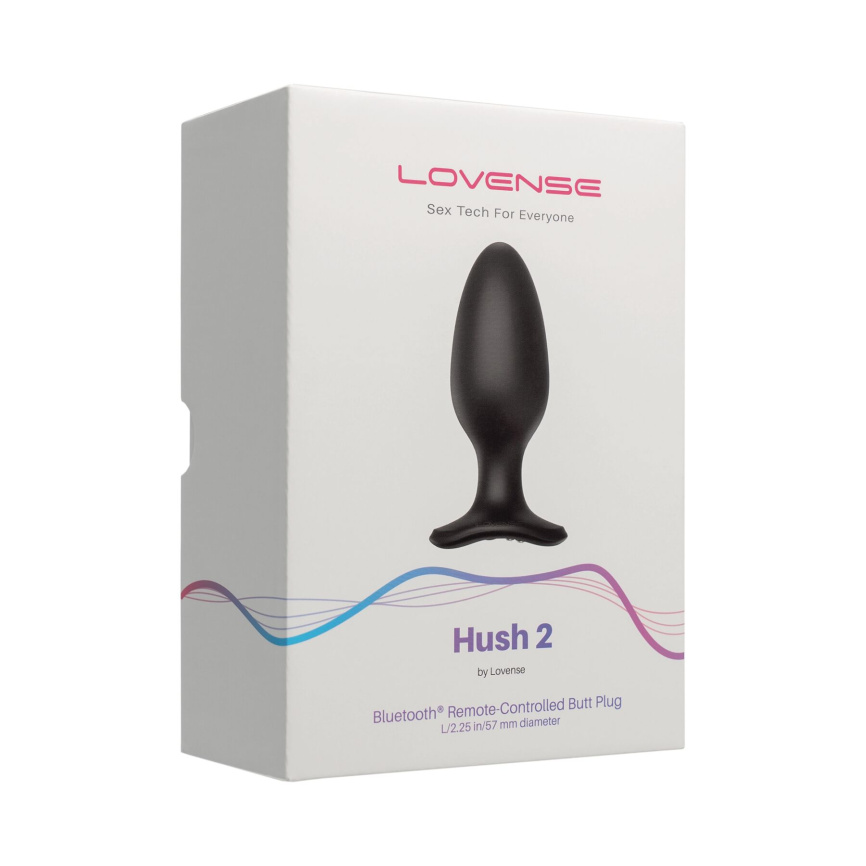 Анальна смарт-вібропробка Lovense Hush 2, розмір L фото 5