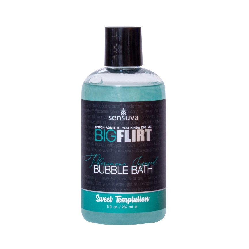 Піна для ванни Sensuva — Big Flirt Pheromone Bubble Bath — Sweet Temptation (237 мл) фото 1