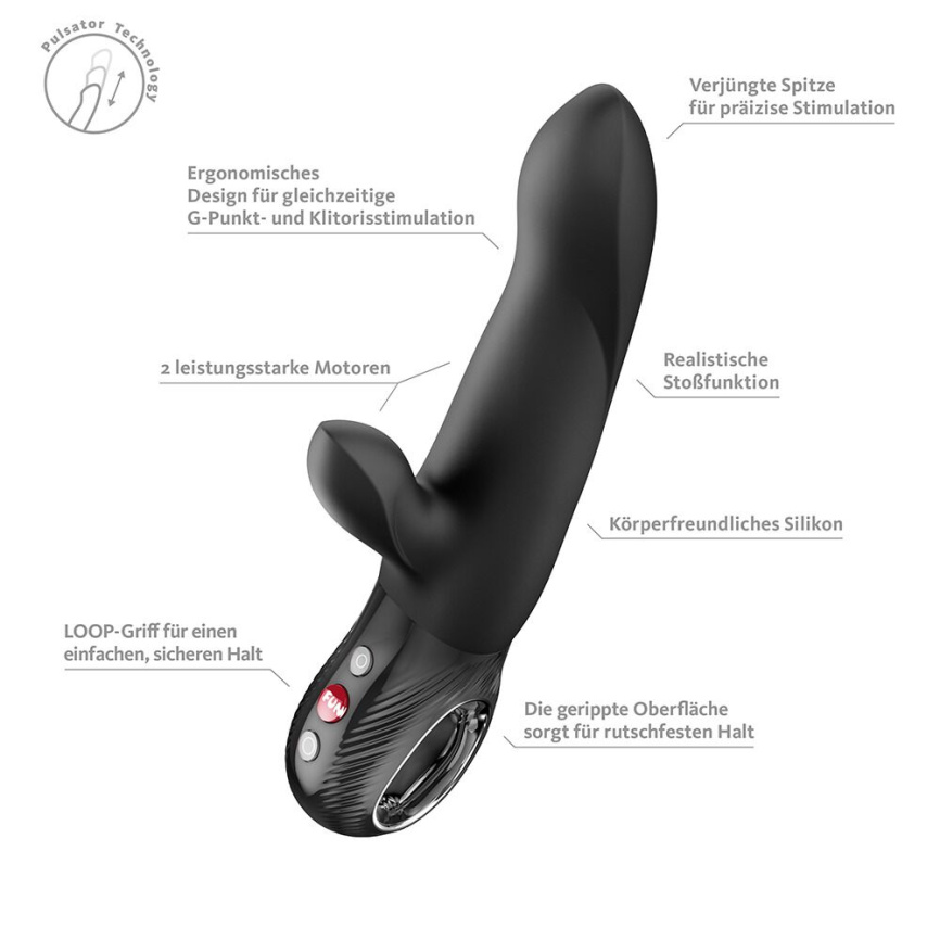 Пульсатор Fun Factory Bi Stronic Arc Black фото 8