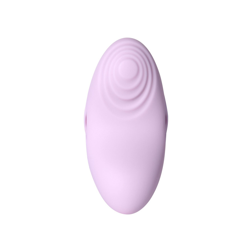 Смарт-вібратор для клітора Svakom Echo 2 Pink Lilac, підігрів до 38 °C, знімна насадка на палець фото 5