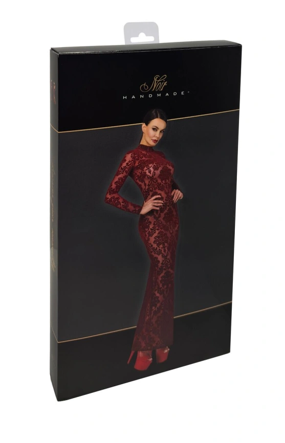 Платье Noir Handmade F383 Kink Royal gown/long dress XL фото 8