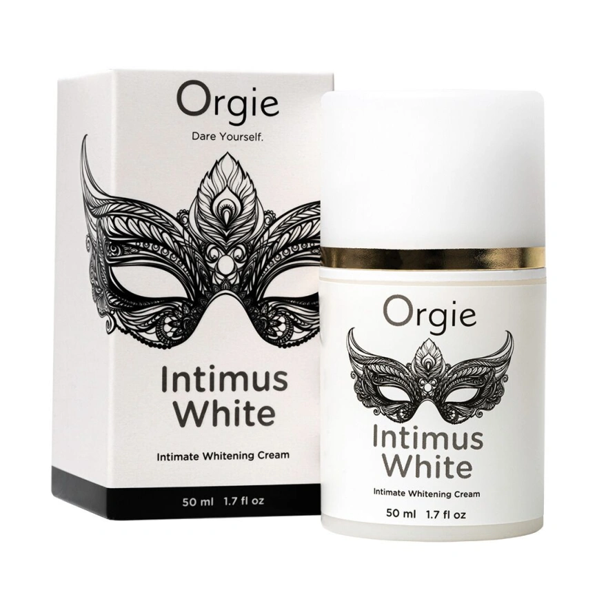 Крем для осветления кожи Orgie – Intimus White (50 мл) усиленного действия, подходит для всех зон фото 1