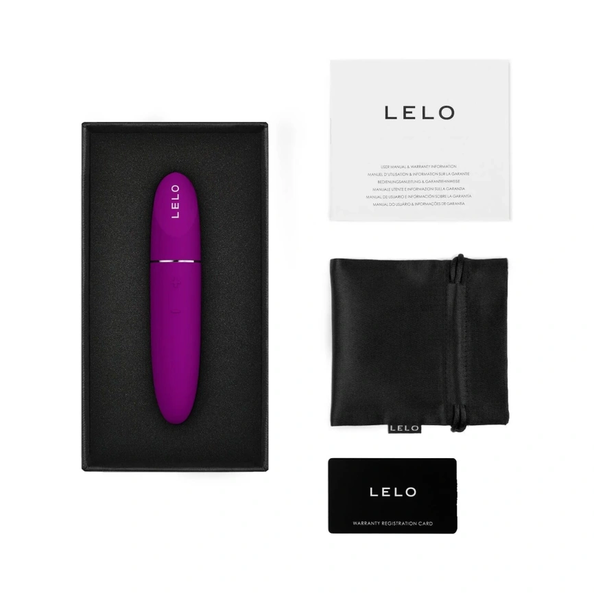Шикарная вибропуля LELO Mia 3 Deep Rose фото 7