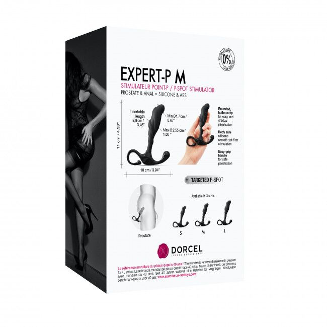 Ручний ергономічний масажер простати Dorcel Expert P size M фото 6