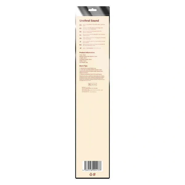 Уретральный стимулятор Liebe Seela Urethral Sound Stainless Steel 26 см фото 3
