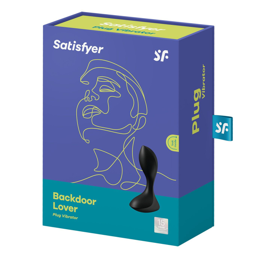 Анальна вібропробка Satisfyer Backdoor Lover Black фото 6