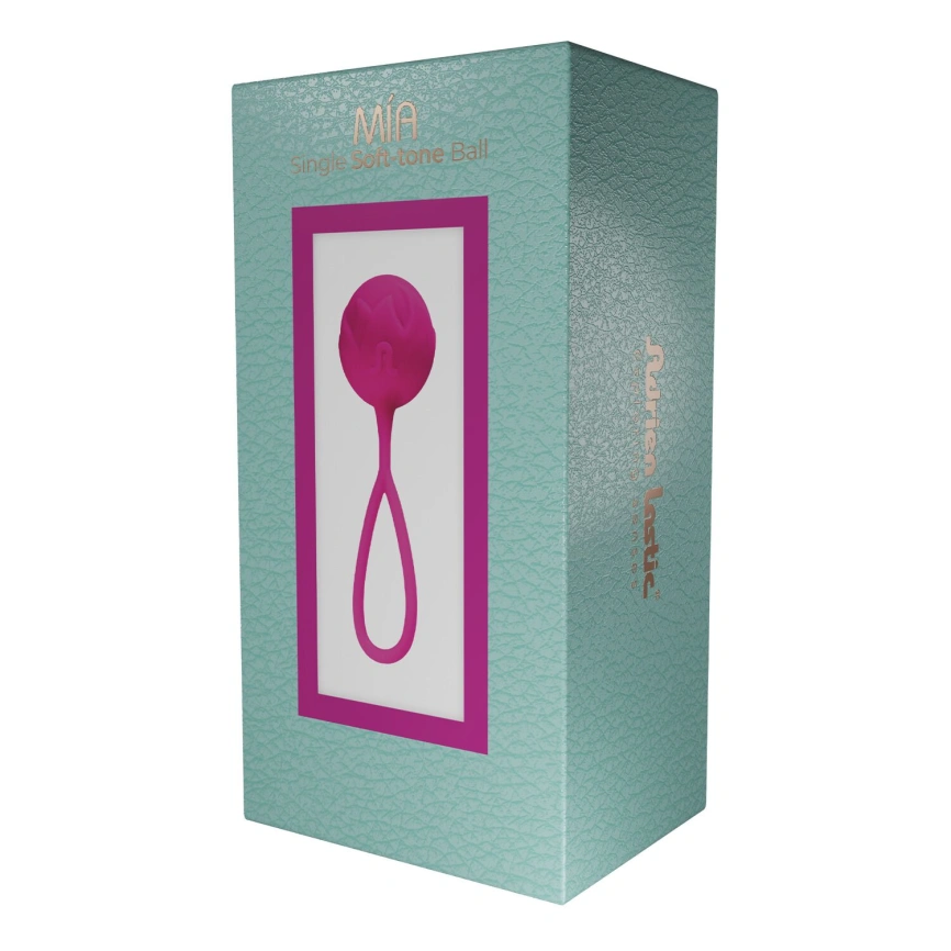 Вагинальные шарики Adrien Lastic Geisha Lastic Balls Mía Magenta (L), диаметр 4 см, масса 42 г фото 6
