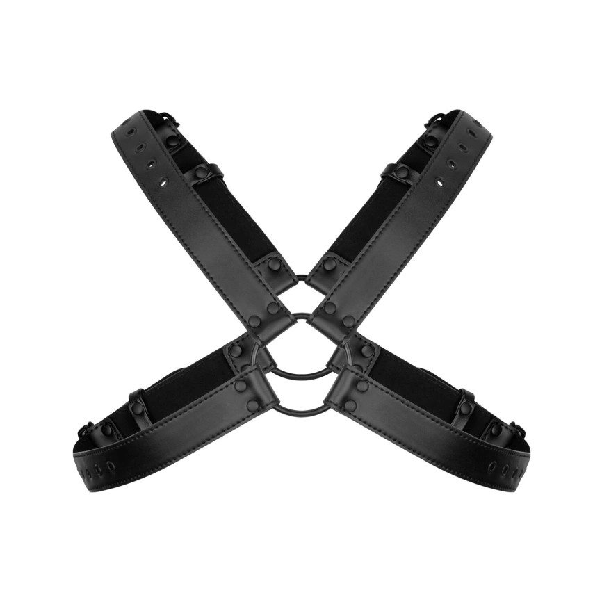 Портупея Bedroom Fantasies: Lionel Bondage Harness, черная фото 2