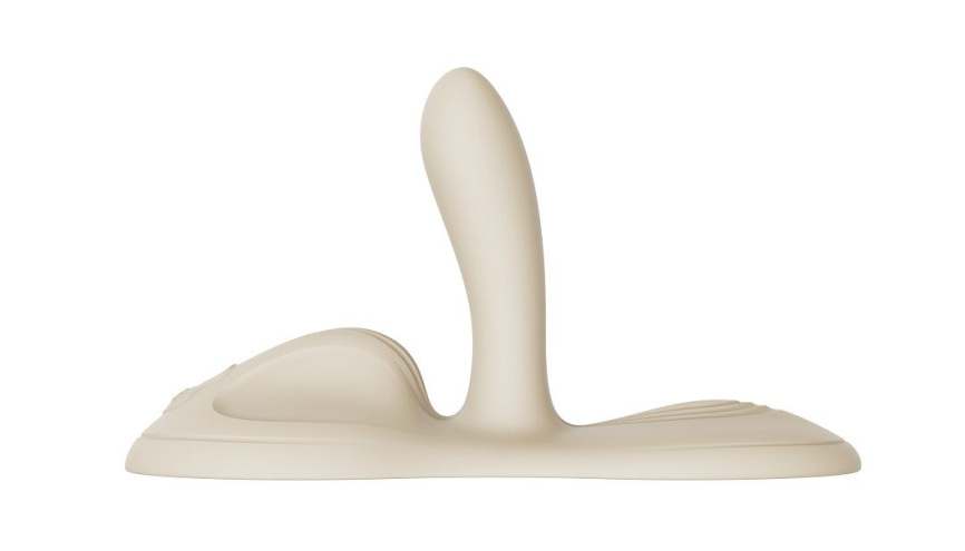 Sit-on-top смарт-вібратор Zalo – Flora Smart Vibrating Pad Ivory White, 9 моторів фото 3