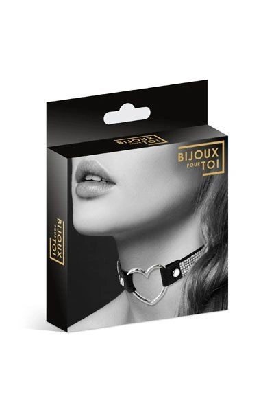 Чокер со стразами Bijoux Pour Toi - HEART DIAMOND фото 3