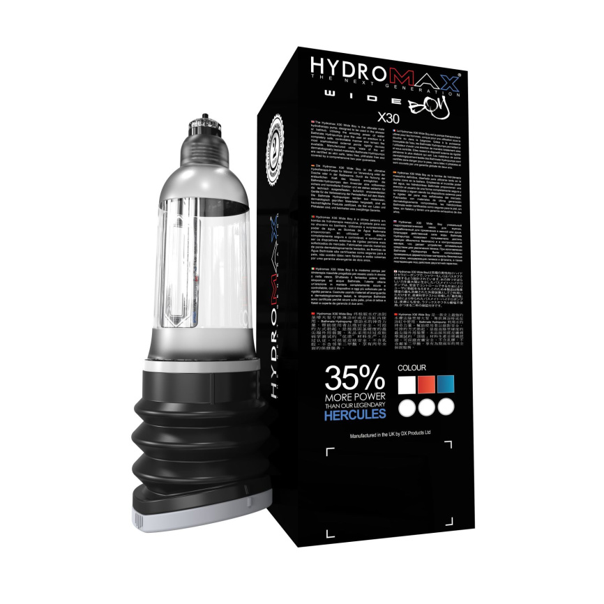 Гідропомпа Bathmate Hydromax 7 WideBoyClear, для члена довжиною від 12,5 до 18 см, діаметр до 5,5 см фото 6