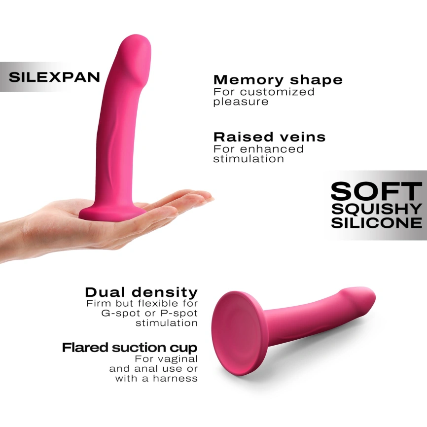 Фаллоимитатор Dorcel Real Pleasure M Magenta фото 4