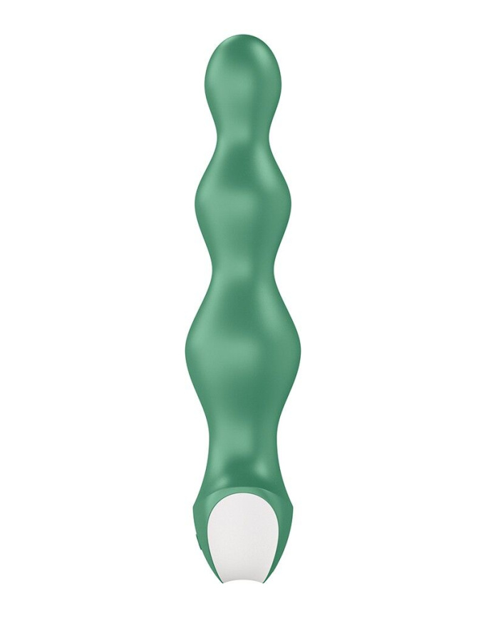 Анальний стимулятор-намистини з двома моторами Satisfyer Lolli-Plug 2 Green фото 4