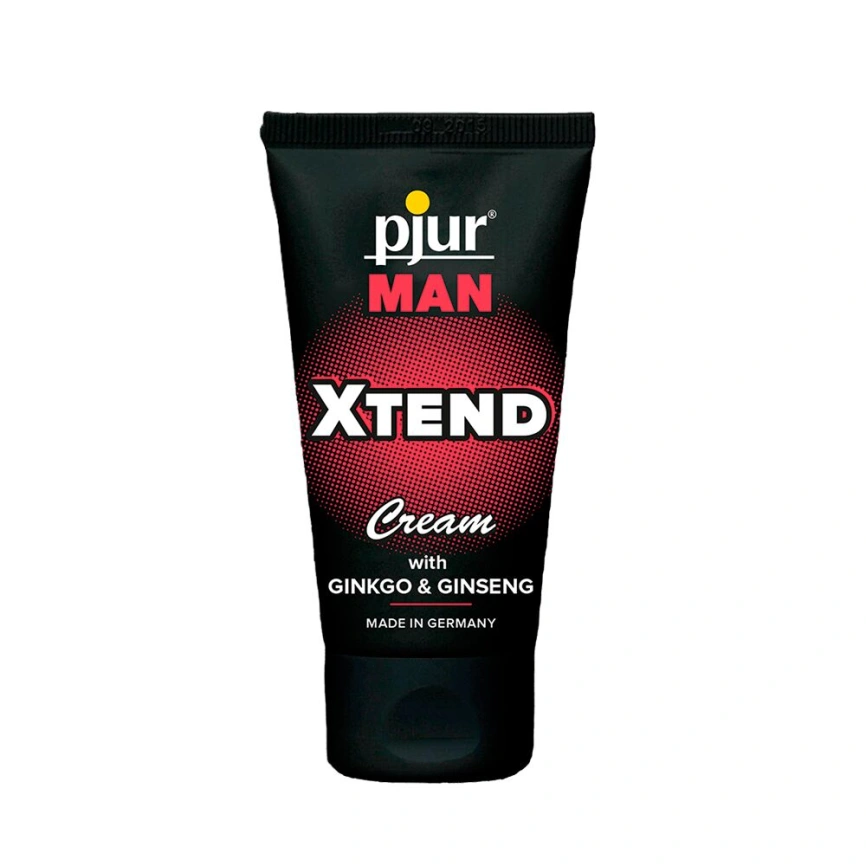 Крем-стимулятор для пениса pjur MAN Xtend Cream 50 мл, с экстрактами гинкго и женьшеня фото 1