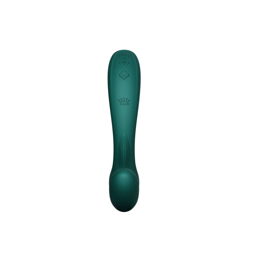 Вібратор-пульсатор з вакуумною насадкою Zalo – Talis G-Spot PulseWave Vibrator Turquoise Green фото 3