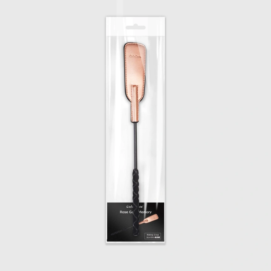 Шлепалка Liebe Seele Rose Gold Memory Riding Crop фото 7