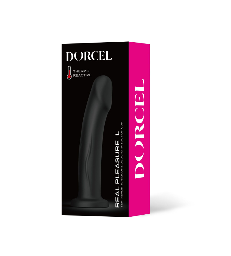 Фалоімітатор Dorcel Real Pleasure L Black фото 6