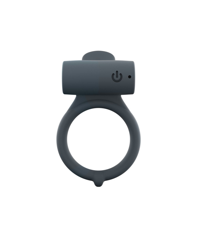 Ерекційне кільце Dorcel Power Clit Plus з вібрацією, перезаряджається, з язичком та щіточкою фото 4